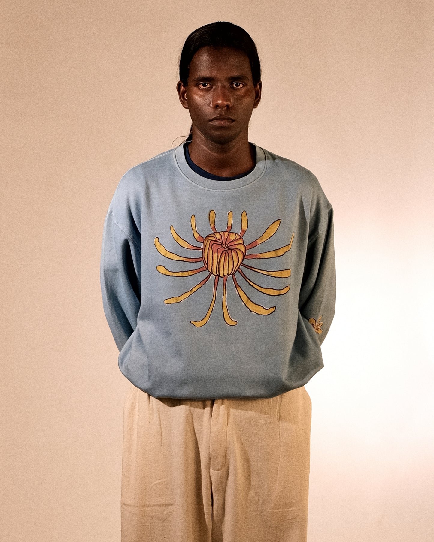Wild flower crewneck