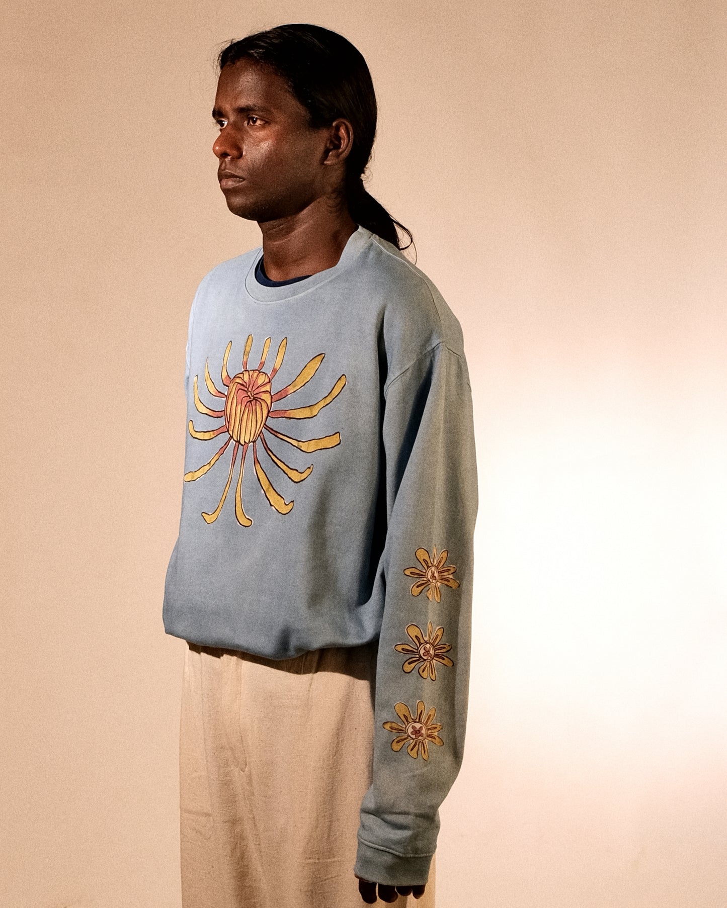 Wild flower crewneck