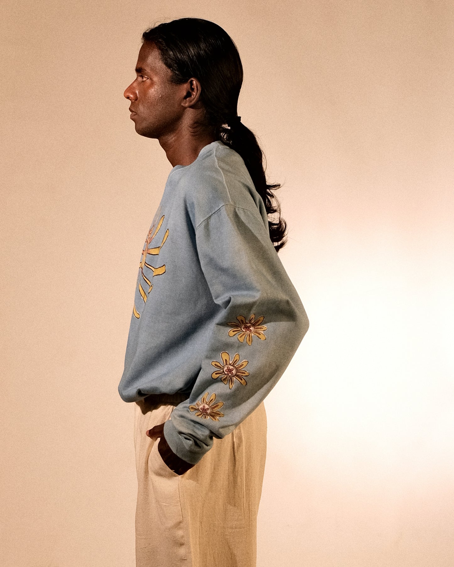 Wild flower crewneck