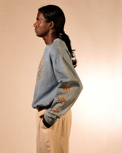 Wild flower crewneck