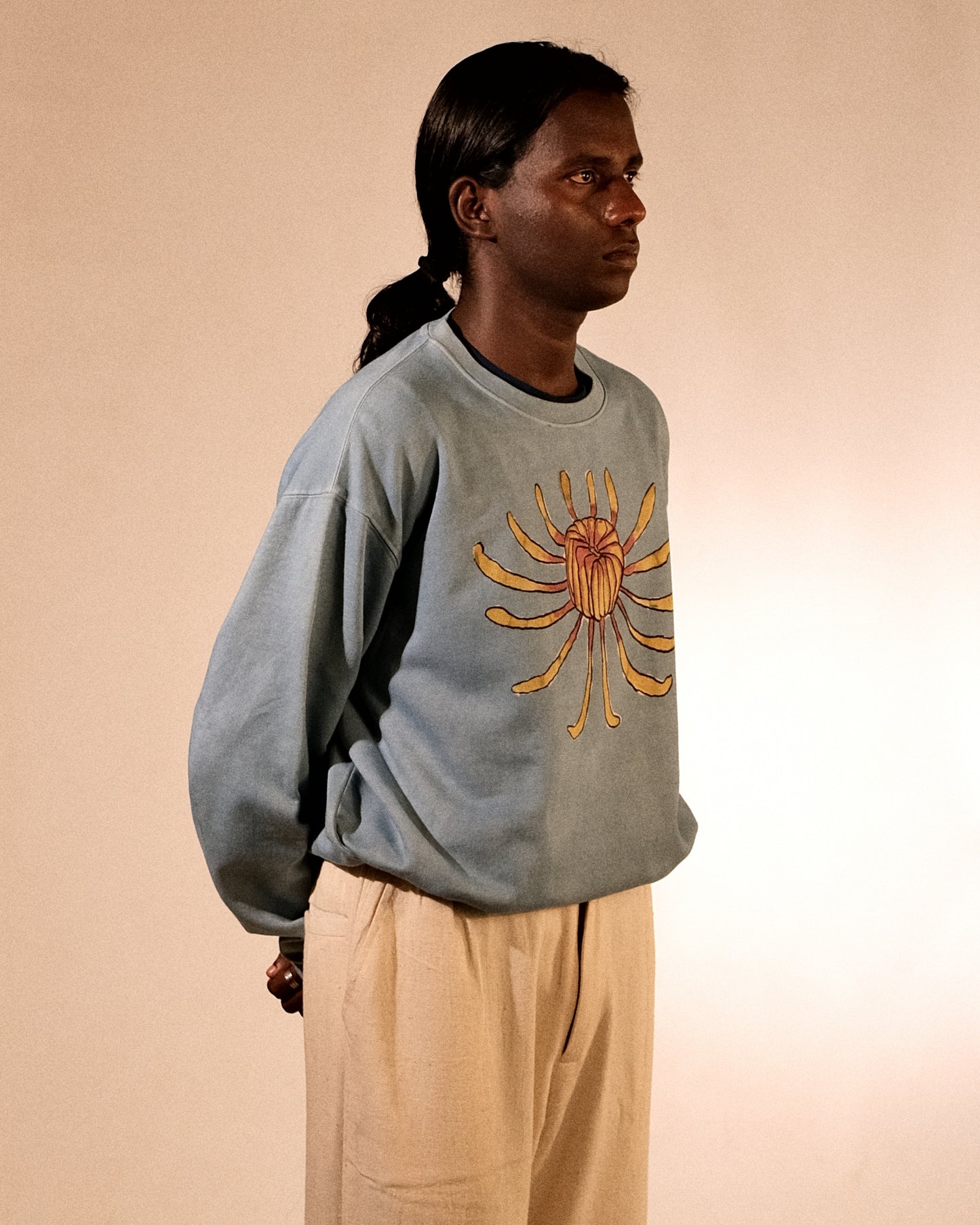 Wild flower crewneck