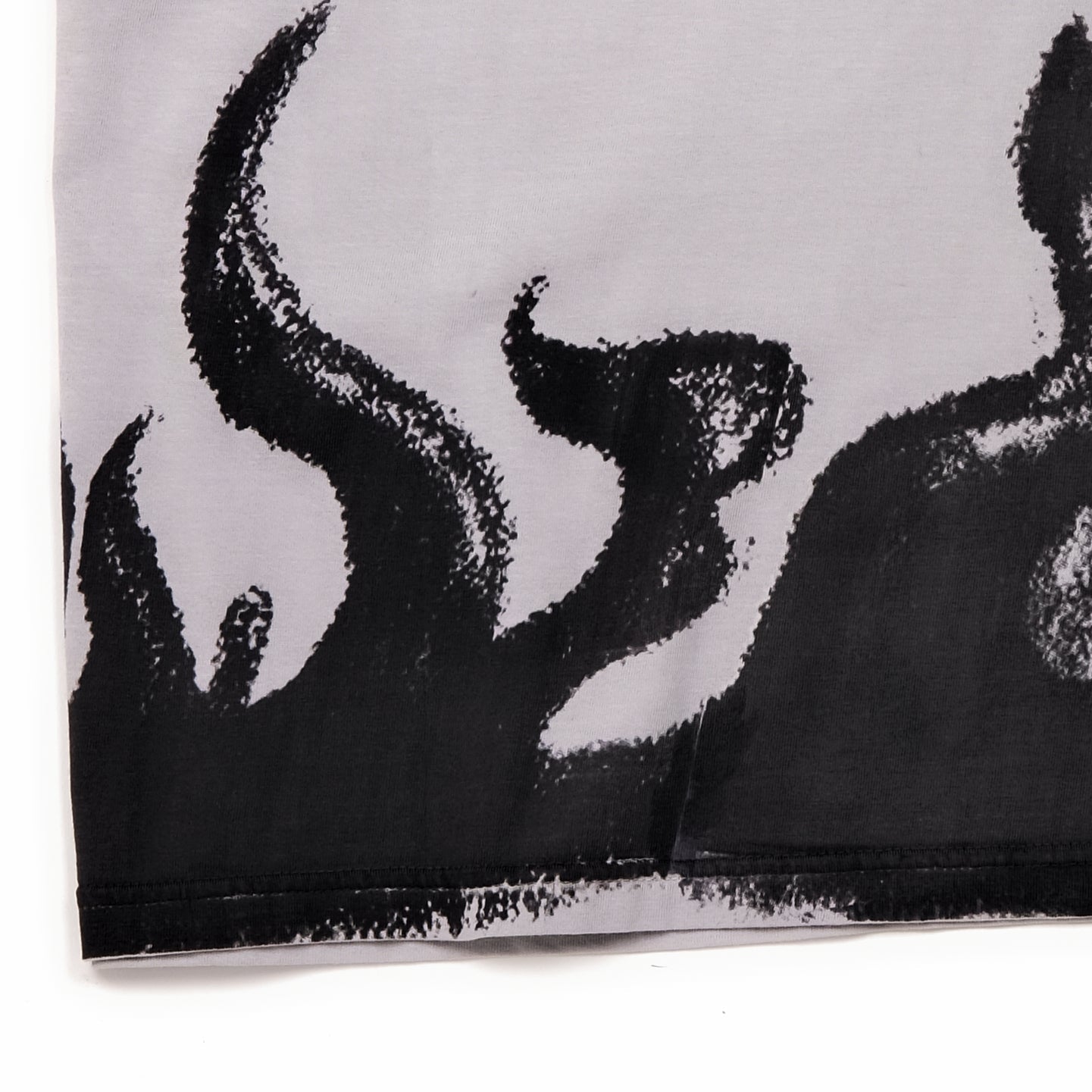 Flame in "charcoal stone”