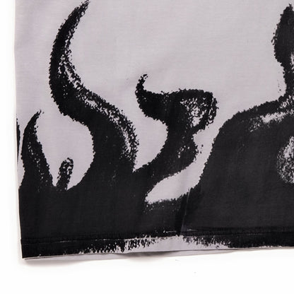 Flame in "charcoal stone”