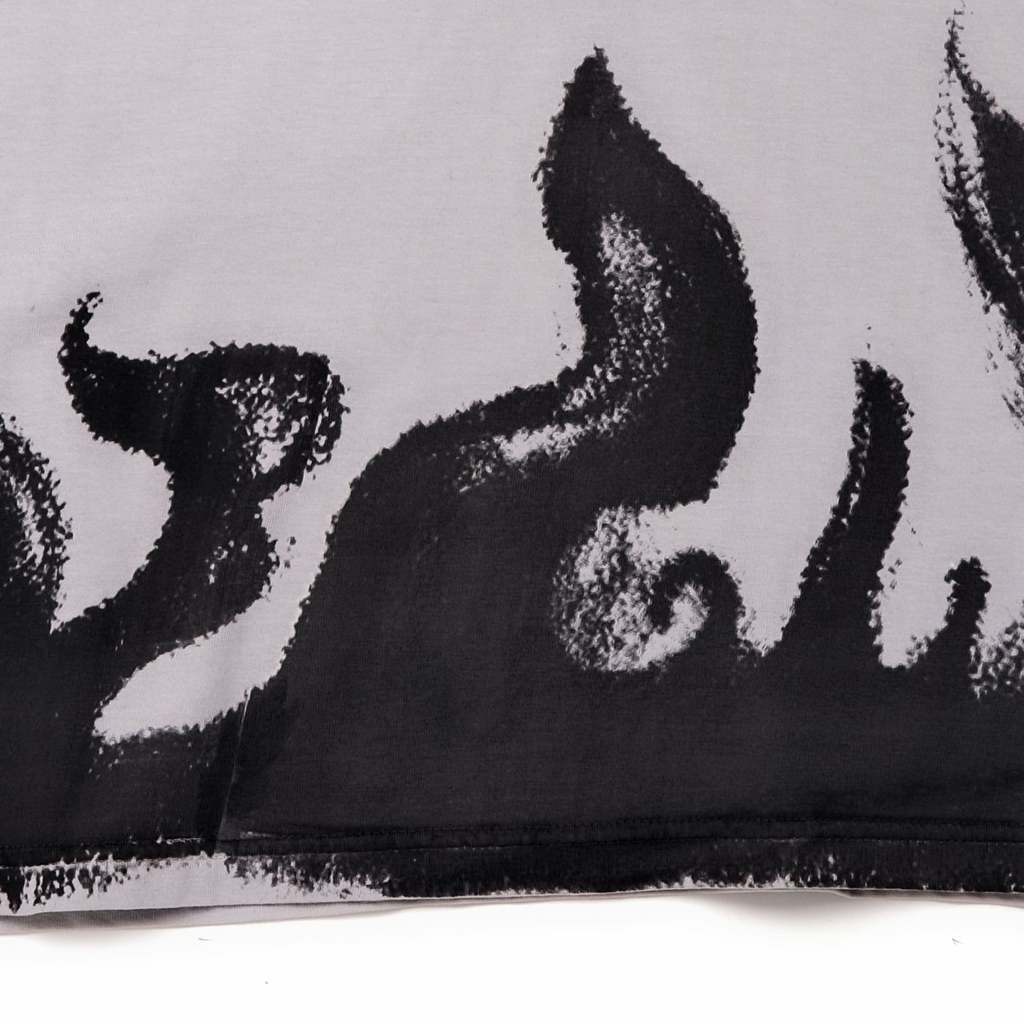 Flame in "charcoal stone”