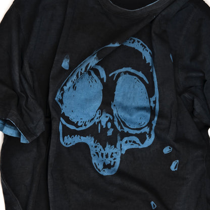 Skull head in “Neon indigo”
